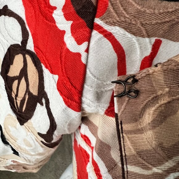 Robbie Bee Crop Designer Jacket with Buttons - Picture 4 of 5